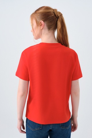 Loft Kadın Tişört Lf2036285 KIrmızı