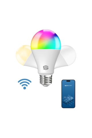 Şımart Akıllı RGB Led Wi-Fi Ampul Gün Işığı/Beyaz - Akıllı Lamba