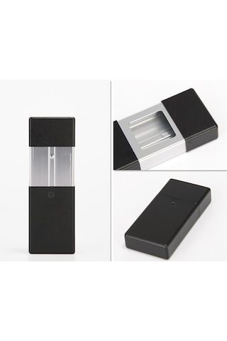 Falconetti Siyah Aliminyum Mini Cep Küllüğü Küllük Rb93Sy