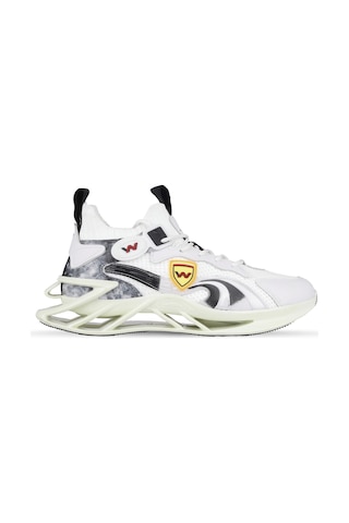Greed Erkek Sneakers - Beyaz Sıyah 001