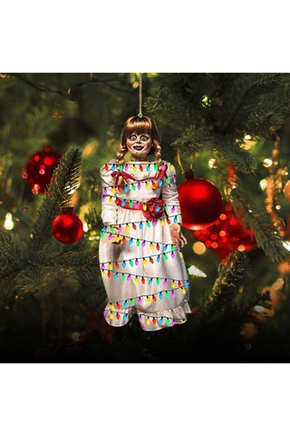 Dofolink Akrilik Noel Ağaç Örgüsü Araç Gerçekçi Ayna Asısı - 6 Adet 1 ,2 ,3 ,4 ,7 ,8 Noel Dekorasyonu Hediyelik Etiket