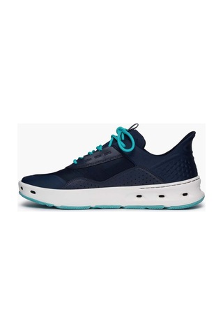 Strike Bluefin Lace Sneaker - Navy Lthr&textile W/blue