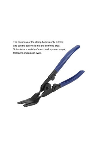 Xindoker Mangan Çelik Araba Montaj-takım, 3 Parça Kanca, Çekiç, Çanta , Kapı Panel/panel Ayrıştırma, Dayanıklı Ve Kolay Kullanım, Mavi Siyah