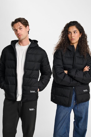 Hummel Lightweight Puffer Jacket Unisex Siyah Mont 230393-2001 Siyah