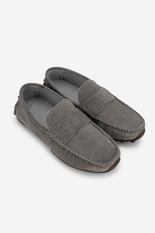 Valmenti Erkek Hakiki Deri Gri Loafer Ayakkabı 1202 500-118 Erk Ayk Y26 Grı Ksh