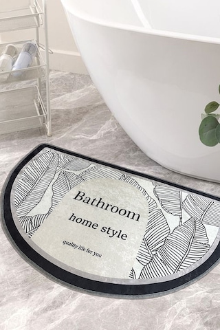 Chilai Home Earth Surface D Form 70x120 Cm Banyo Halısı Djt Gri