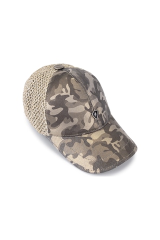 Tamer Tanca Unisex Tekstil Haki Beyzbol Şapka 524 1158 Beyz Spk Y26 Hakı Kmflj/fıle