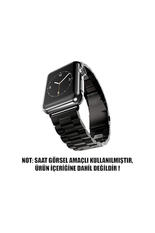 Microsonic Apple Uyumlu  Watch SE 2022 40 MM Metal Stainless Steel Kordon