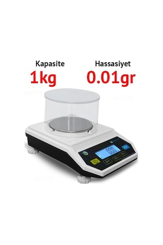 Fly 1000 Hassas Tartım Terazisi - Hassasiyet: 0.01Gr. Max: 1Kg.