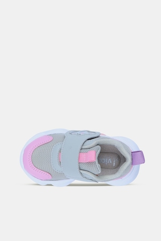 Vicco Gum Işıklı Kız Bebek Gri/pembe Spor Ayakkabı Gri - Pembe