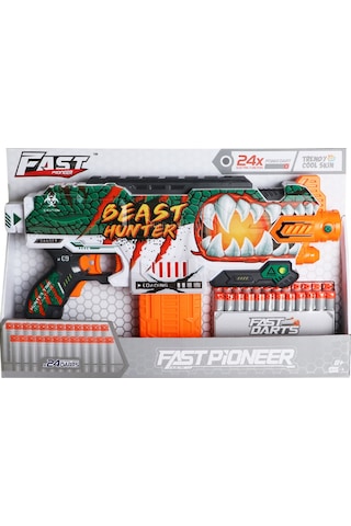 Fast Pioneer Beast Hunter 24 Mermili Dart Atan Şarjörlü Tabanca