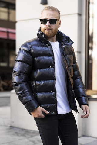 Famoda Yeni Sezon Erkek Siyah Dik Yaka Mont -fn48900 001