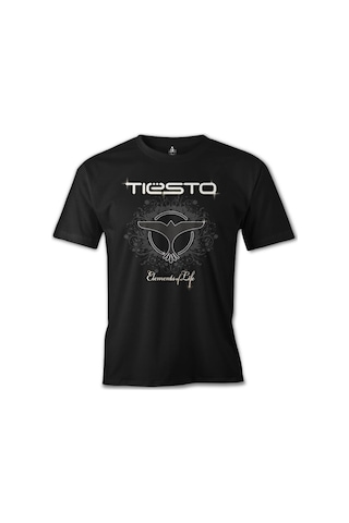 Dj Tiesto - Elements Of Life Siyah Erkek Tshirt Dj Tiesto - Elements Of Life Siyah Erkek Tshirt