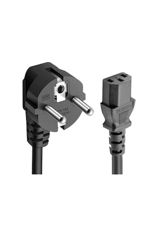 Bilgisayar Güç Kablosu Kasa Ekran Kablosu 3x0.75mm 1.5m