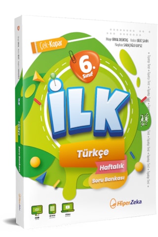 6. Sınıf İlk Türkçe Haftalık Soru Bankası Müge Erkal Deliktaş & 6. Sınıf İlk Türkçe Haftalık Soru Bankası Müge Erkal Deliktaş &