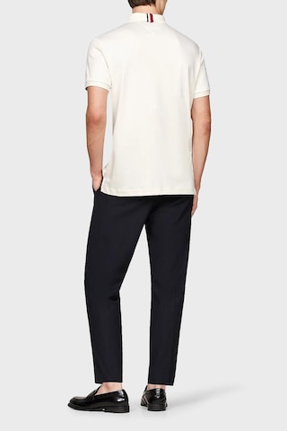 Tommy Hilfiger Erkek Polo Yaka T Shirt Mw0mw35585 Ybr Beyaz Beyaz