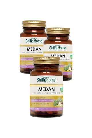 Shiffa Home Medan Kapsül Devedikeni Karahindiba Enginar 60 Kapsül