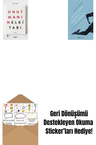 Unutmanın Elkitabı + Hilekarın Marifeti Bu Dünya + Okuma Sticker'ları