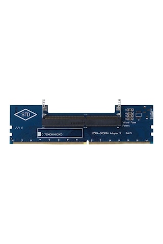 So-Dimm To Dimm Ddr4 Ram Çevirici 4764 Dönüştürücü Laptop Adaptör