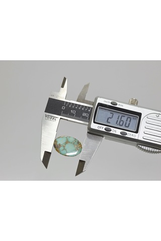 Doğal İran Nişabur Firuze Turkuaz Taşı 17,8 Karat - 3,56 Gram renkli