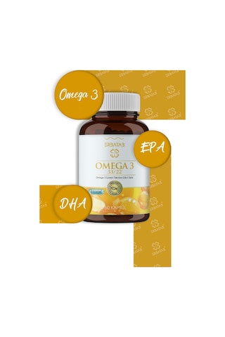 Erbatab Omega 3 Balık Yağı 60 Kapsül