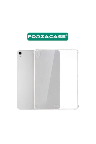 Forzacase Apple Uyumlu iPad Air 2024 13 İnch İle Anti Shock Silikon Kılıf Şeffaf - Fc014 Şeffaf