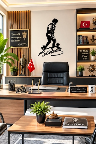 Kemal Atatürk İmzalı Metal Duvar Tablosu Lazer Kesim Siyah Metal Dekor Ofis, Ev Ve Makam Odası Duvar Süsü Siyah Ataturk Kemal Atatürk İmzalı Metal Duvar Tablosu Lazer Kesim Siyah Metal Dekor Ofis, Ev Ve Makam Odası Duvar Süsü Siyah Ataturk