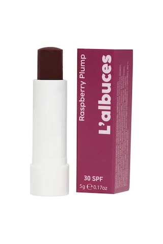 L'albuces Raspberry Plump Lip Balm SPF30