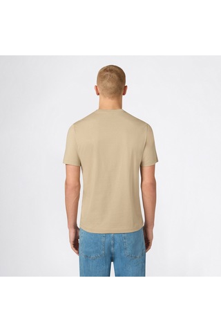 Champion Ss Regular Fit Erkek Bej T-shirt 221798 5559697