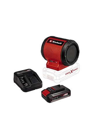 Tc-sr 18 Li Bt - Solo, Akülü Hoparlör Ve Einhell 18v 2,5 Ah Pxc Starter Kit Başlangıç Seti