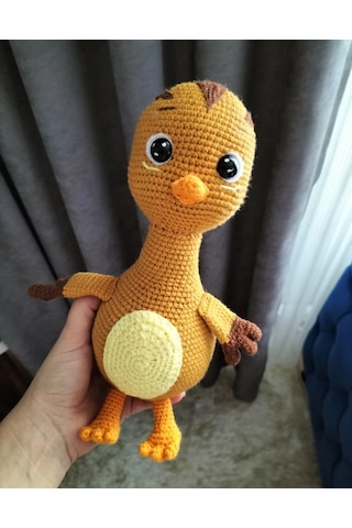 Katuriler Şirin Kuş El Yapımı Örme Oyuncak Amigurumi Dukakidstoys