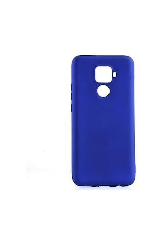 Huawei Mate 30 Lite Kılıf Zore Premier Silikon Kapak Saks Mavi