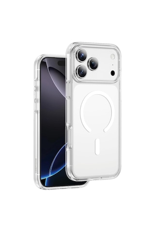 Apple İphone Uyumlu 17 Pro Max Şeffaf Sararmayan İnce Koruyucu Telefon Kılıfı