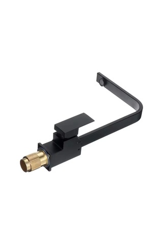 Boheme Mat Siyah Kare Mutfak Bataryası Fleko Siyah