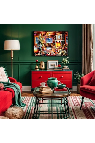 Ks Games 300 Parça Christmas Room Puzzle - Serhat Filiz - 19251