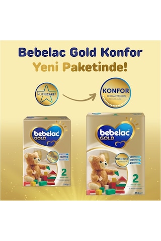 Bebelac Gold 2 Devam Sütü 350 G 6-12 Ay