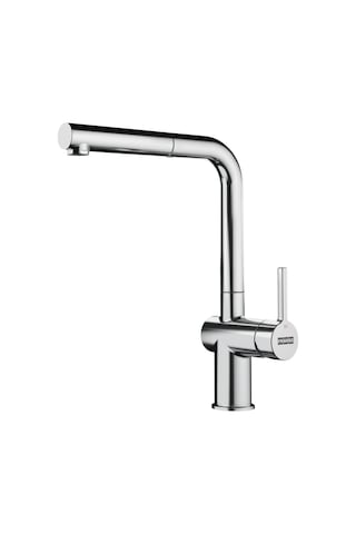 Franke Mrg 120-35-35 Granit Oyster Renk Evye, Actıve Plus Doccıa 2.0 Krom Renk Armatür, Sıvı Sabunluk Oyster Renk Kahverengi