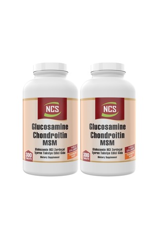 Ncs Glucosamine Chondroitin Msm 2 Adet 300 Tablet Collagen