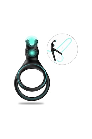 Carmine Esnek Silikon Klitoral Bölge Penis Halkası