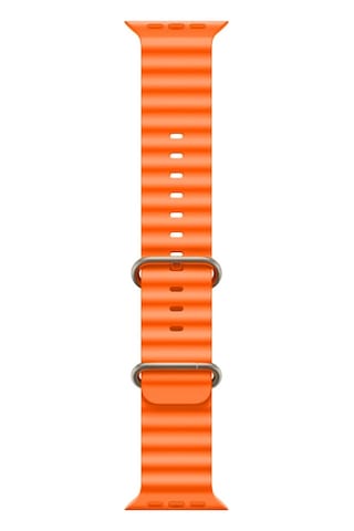 Winex 42-49mm Yeni Nesil Apple Uyumlu Watch Akıllısaat Kordonu Silikon Turuncu