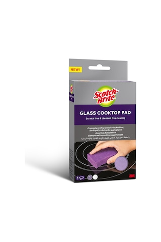 Scotch Brite Cam Ocak Temizlik Süngeri Mor Scotch Brite Cam Ocak Temizlik Süngeri Mor