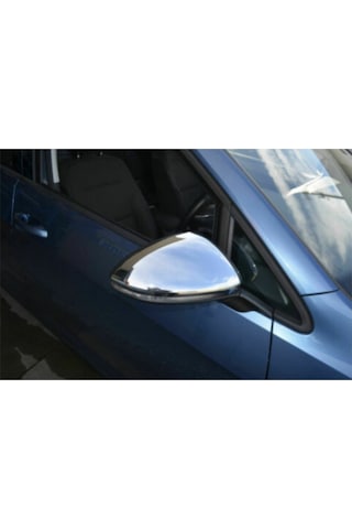 Volkswagen Golf 7 Uyumlu 2013-2020 Krom Ayna Kapağı 2 Parça Paslanmaz Çelik
