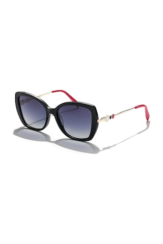 Hermod Old5191a-c2-53 Polarize Kadın Güneş Gözlüğü Siyah