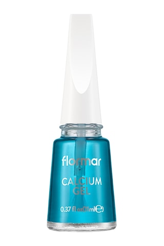 Flormar Kalsiyum İçeren Tırnak Bakım Cilası & Oje Bazı - Calcium Gel - 000 - 8690604560486