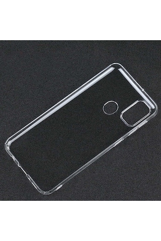 Samsung Uyumlu Galaxy M30s Kılıf Zore Süper Silikon Kapak Renksiz