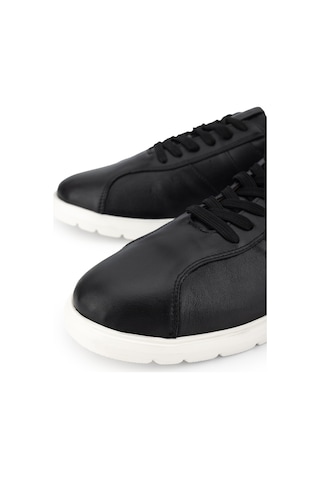 Tamer Tanca Erkek Hakiki Deri Siyah Sneakers & Spor Ayakkabı 1206 2025 Erk Ayk Y26 Sıyah Dr