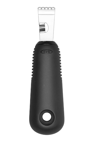 Oxo - Good Grips Soyma Bıçaklı Limon Rendesi Ve Limon Kabuğu Soyma Aleti, Siyah Genel