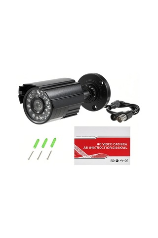 Aubyhe Ip66 Su Geçirmez 1200tvl Cctv Kamera, 24 Infrared Işık, Gündüz/gece Görüşü, Metal Kasa, Dışarıda Ve İçerde Kullanım