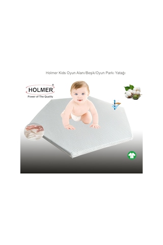 Kids Organik Altıgen Oyun Alanı Yatağı