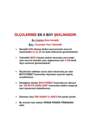 Kahverengi Blackout Karartma Güneşlik Tek Kanat Pilesiz Kahverengi